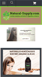 Mobile Screenshot of natural-supply.com